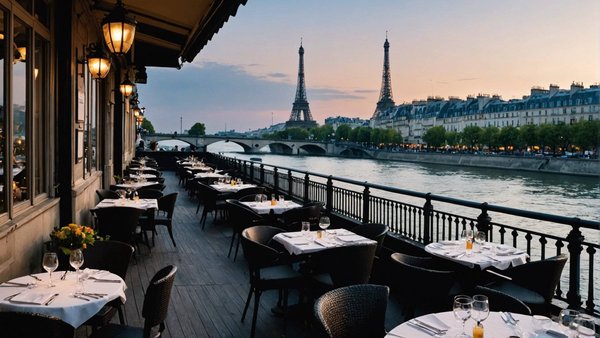 Bistro parisien : un restaurant bord de seine à paris à ne pas manquer