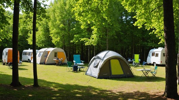 Hébergement au camping naturiste du colombier en vendée : le confort en pleine nature
