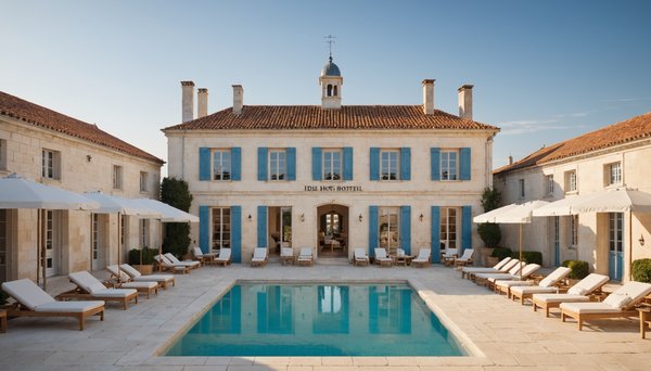 Caractéristiques d'un Hôtel 4 étoiles sur l'Île de Ré