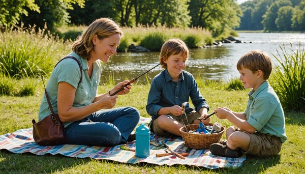 Vacances en bord riviere : idées d'activites nature en famille