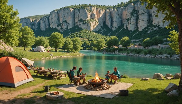 Les avantages du Camping Arc en Ciel en Ardèche (France)