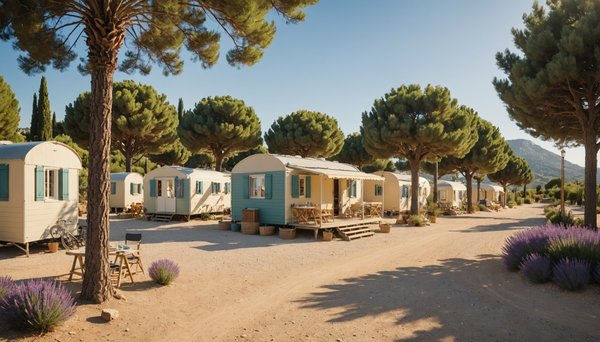 Découvrez les locations de loisir disponibles dans les campings de Roquebrune-sur-Argens !