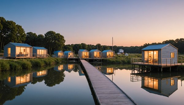 Quelles sont les plus belles locations de vacances aux campings à l'estuaire de la Gironde ?