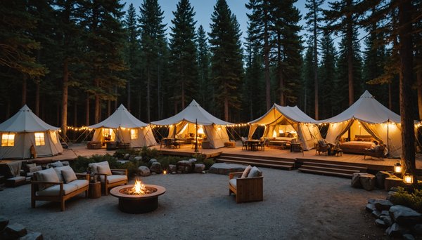 Profitez d'un séjour luxueux dans un camping cinq étoiles