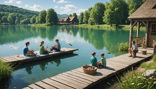 Profitez de vos vacances à proximité de Walibi Rhône Alpes avec Les 3 Lacs