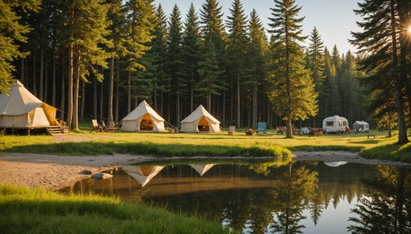 Profitez d'un cadre idyllique lors de votre location de vacances au camping Les Epesses