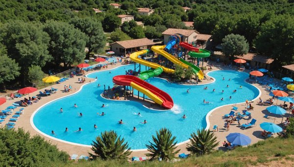 Jeux autour de l'eau du camping parc aquatique en Ardèche pour les campings clubs ?
