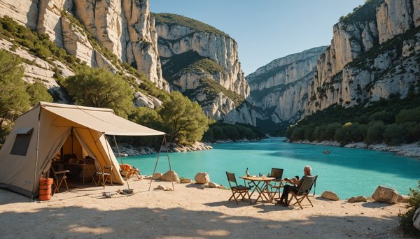 Quelles sont les étapes à suivre pour réserver un emplacement de camping au Verdon ?